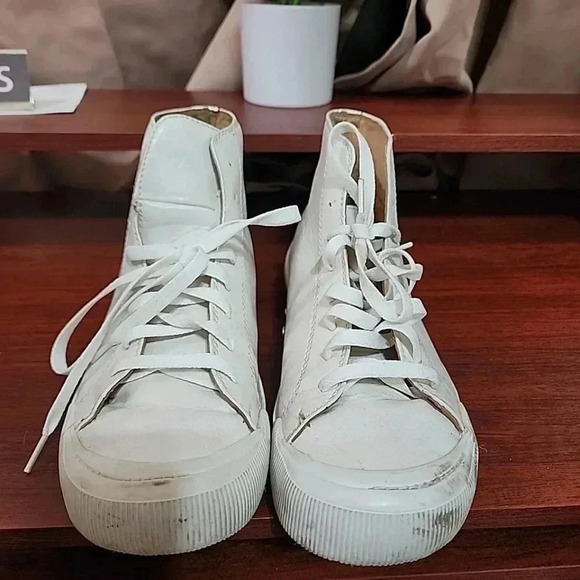 BRAVO Street Wear Mens Leather Sneakers.  Size 10 - Picture 8 of 12